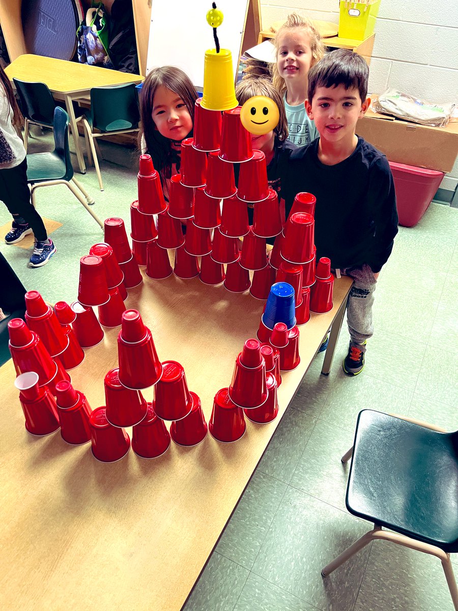 We had so much fun with todays New Year’s Ball Drop STEM challenge. Who can build the tallest tower for the ball drop?