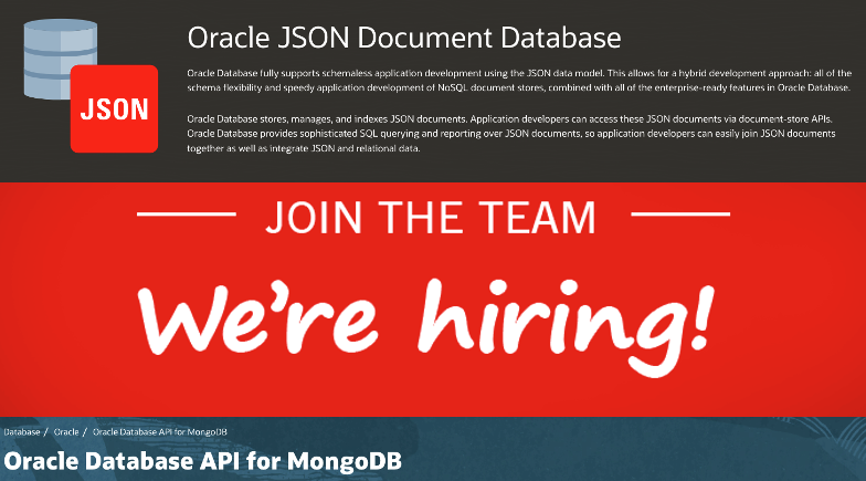 Looking for an new job as C developer? 

careers.oracle.com/jobs/#en/sites…

Please share!

#JSON #Databases #coding #job