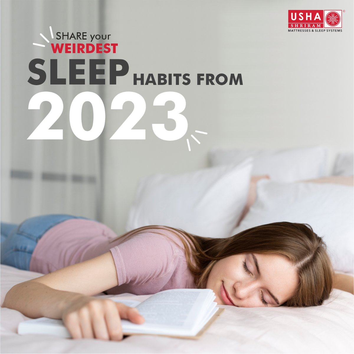 ushamattresses's tweet image. Share your weirdest sleep habits from 2023 in the comments below.
.
.
#ushamattress #sleep #mattressguide #trustedbygenerations #mattresses #mattress #sleep #dreams #sleeplover #orthopaedicmattress #furniture #furnitureindia #orthopaedic #furniture #bedroom