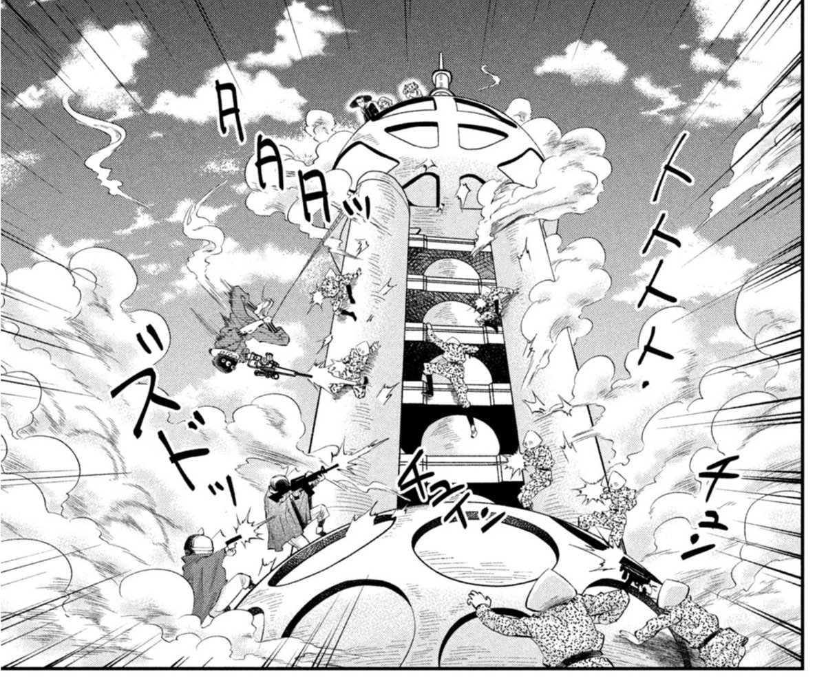 本日発売🎉
モーニング6⃣号に #マタギガンナー 第55話が掲載‼️

55th Match「仁義なき最後の戦い」
--
Matagi Gunner 55 is now live in this week's Morning! Lots of action on this one 👴🏻🎮 