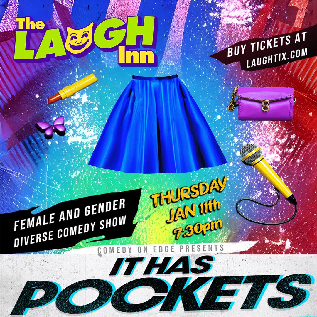 All femme comedy tobight at The Laugh Inn - Comedy Club! Book at LaughTix.com

#SydneyComedy #StandUpComedy #Improv #Newtown #InnerWestSydney #innerwest #SydneyThingsToDo #ComedyNight #FemaleComedy #womenincomedy #sydneythursday