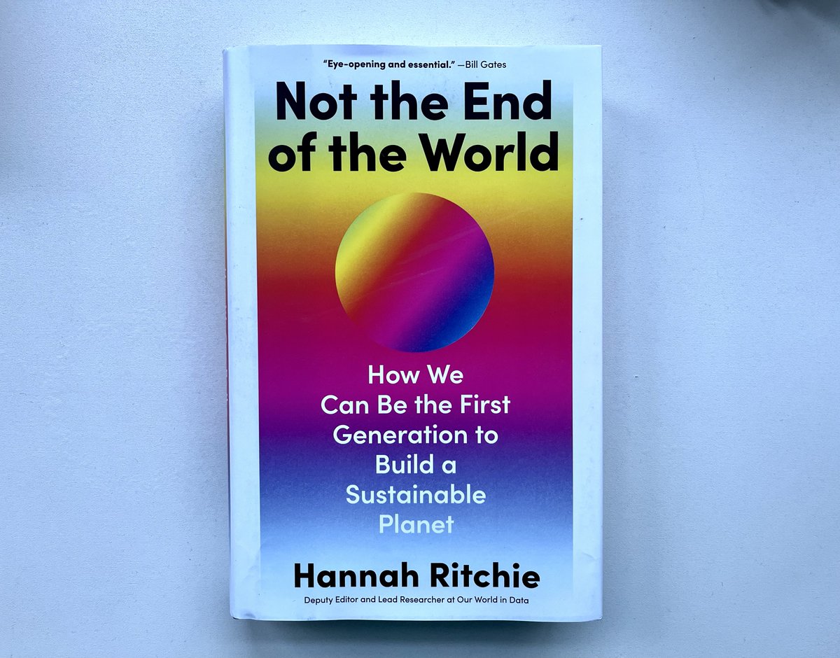 Very excited to finally get my hands on this book by @_HannahRitchie