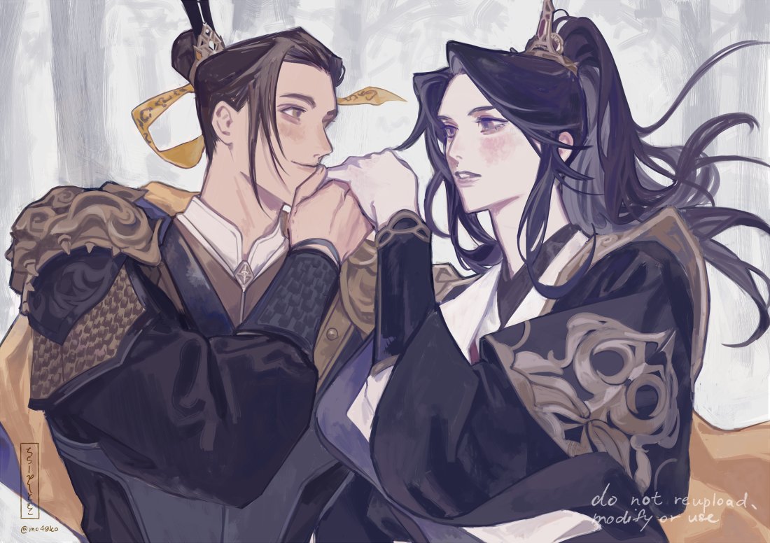 mo49ko's tweet photo. #fengqing #风情
in the cold winter, my source of warmth is you 🧡❄️

(mq swears he is blushing because of the cold!!) https://t.co/2wyYWfDx3f
