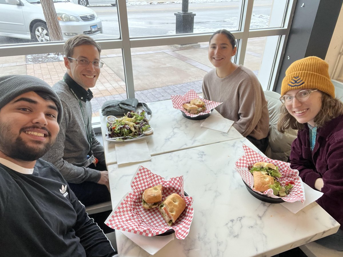 Sean Hoban (@seanmhoban) on Twitter photo Nice to have a #HobanLab lunch! We celebrated the work of Mikaely, our <a href="/NSF/">U.S. National Science Foundation</a> REU and Morton Arboretum research fellow, mentored by @koticneutralDNA, <a href="/botanic_ash/">Ash Hamilton</a>. A fun time! Wishing Mikaely well during her study abroad! Good lab vibes. Nice to have a #HobanLab lunch! We celebrated the work of Mikaely, our <a href="/NSF/">U.S. National Science Foundation</a> REU and Morton Arboretum research fellow, mentored by @koticneutralDNA, <a href="/botanic_ash/">Ash Hamilton</a>. A fun time! Wishing Mikaely well during her study abroad! Good lab vibes.