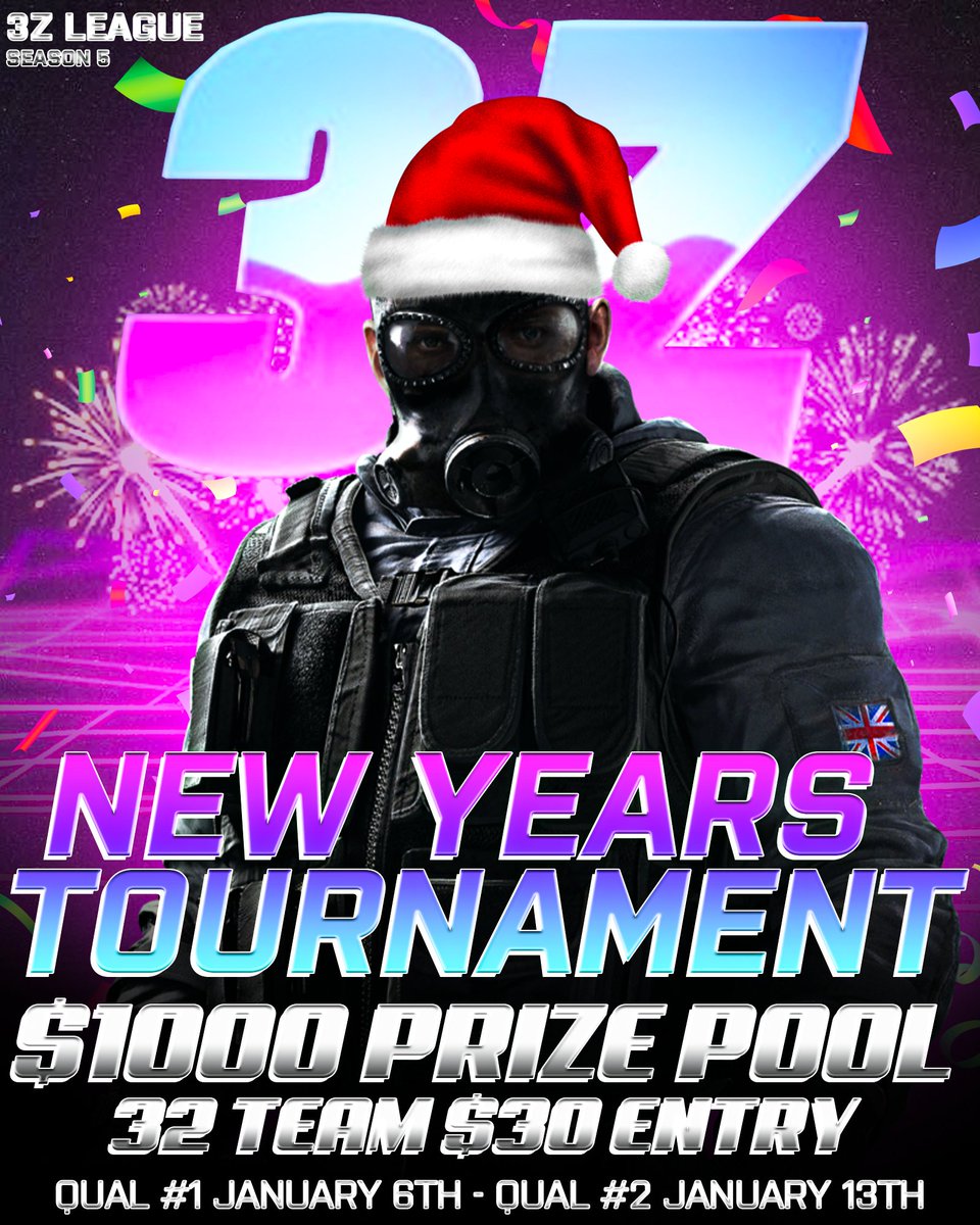 3Z Competitive (@league3z) on Twitter photo We will be giving away ONE MORE, Free Entry to a lucky team for Qualifier #2!
✅Like & Retweet this Post
✅Must be following <a href="/League3z/">3Z Competitive</a>
✅Tag 2 People & Comment Team Name
Winner will be picked 1/12 @ Midnight EST
Good luck to anyone participating on Saturday 1/13 We will be giving away ONE MORE, Free Entry to a lucky team for Qualifier #2!
✅Like & Retweet this Post
✅Must be following <a href="/League3z/">3Z Competitive</a>
✅Tag 2 People & Comment Team Name
Winner will be picked 1/12 @ Midnight EST
Good luck to anyone participating on Saturday 1/13
