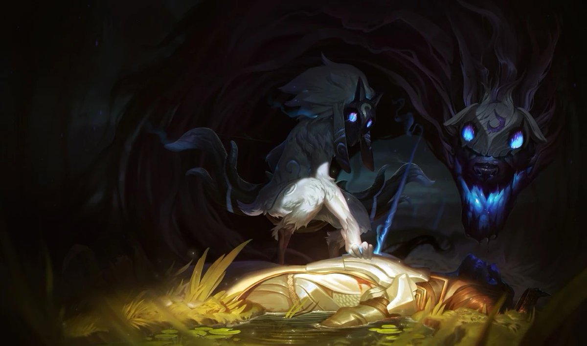 Spideraxe30's tweet image. Kindred vs Tryndamere: Death Defied

Tryndamere has defied Kindred's gift too many times. Takedown him down within 15 seconds of him activating R, before he can take down Kindred.

Lamb: “The Barbarian King will not accept my mercy.”
Wolf: “Then he shall receive my ferocity!”