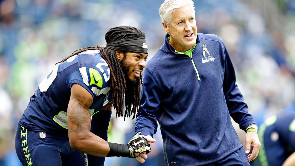RSherman_25's tweet image. Hell of a run @PeteCarroll.  Thankful for the times we shared.  From High School all the way to the NFL. I am grateful for you and your spirit and wisdom.  HOF  career and human being.  Much love and respect! 
-25