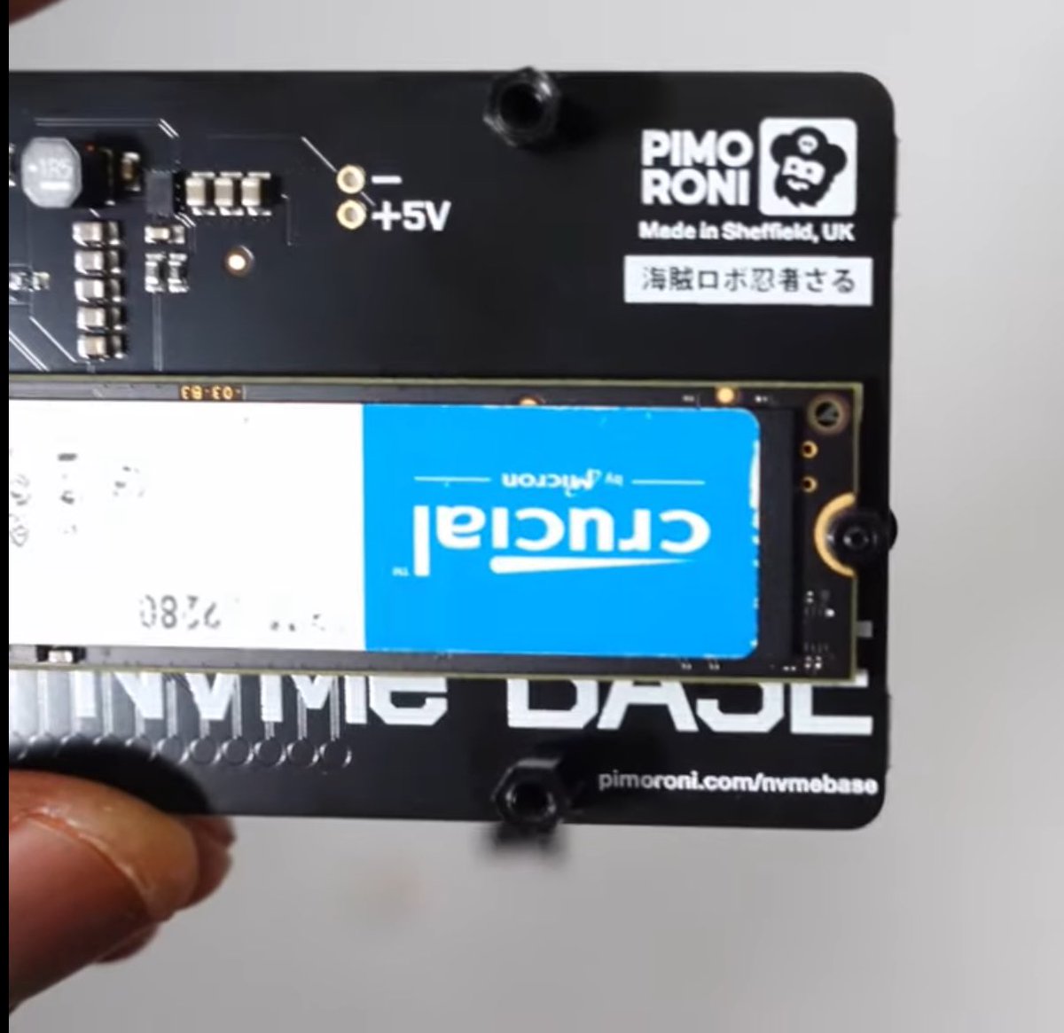 With the <a href="/pimoroni/">pimoroni</a> NVMe Base, I can properly use my <a href="/CrucialMemory/">Crucial Memory</a> SSD with a #raspberrypi.  youtu.be/TEQYGLs4Yk4?si…