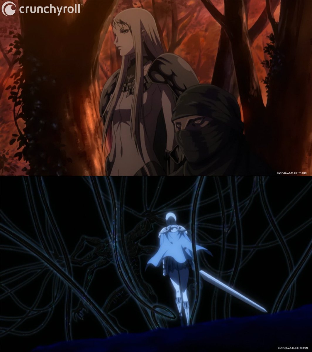 Crunchyroll's tweet photo. Claymore rewatch anyone? 👀 https://t.co/KBbczCUyHN