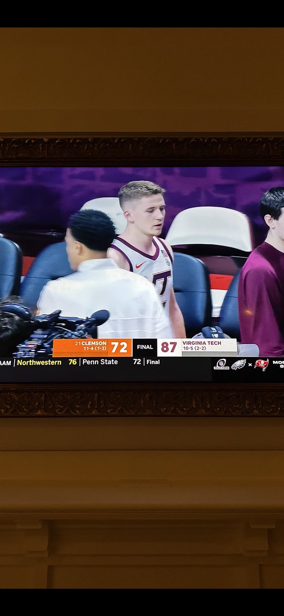 Brent Pry (@coachpryvt) on Twitter photo Great job <a href="/HokiesMBB/">Virginia Tech Men's Basketball</a> & <a href="/CoachMKYoung/">Mike Young</a> Congratulations!!
Go Hokies!! 🏀🦃🥳😎 Great job <a href="/HokiesMBB/">Virginia Tech Men's Basketball</a> & <a href="/CoachMKYoung/">Mike Young</a> Congratulations!!
Go Hokies!! 🏀🦃🥳😎