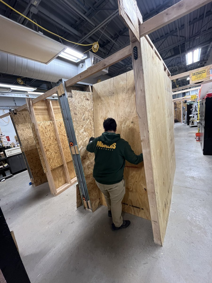 high_scorpion's tweet photo. After all the W.I.C.O.R strageties learned at the classroom. Princple of Construction c/o 27 working on phase 2 shop renovation. #ScorpionStrong, #ReptheH,#WeAreClint https://t.co/HoJjxoD3xE