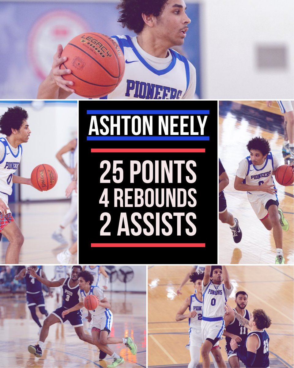 Freshman Ashton Neely was electric⚡️ 25pts, 4rebs, and 2assts