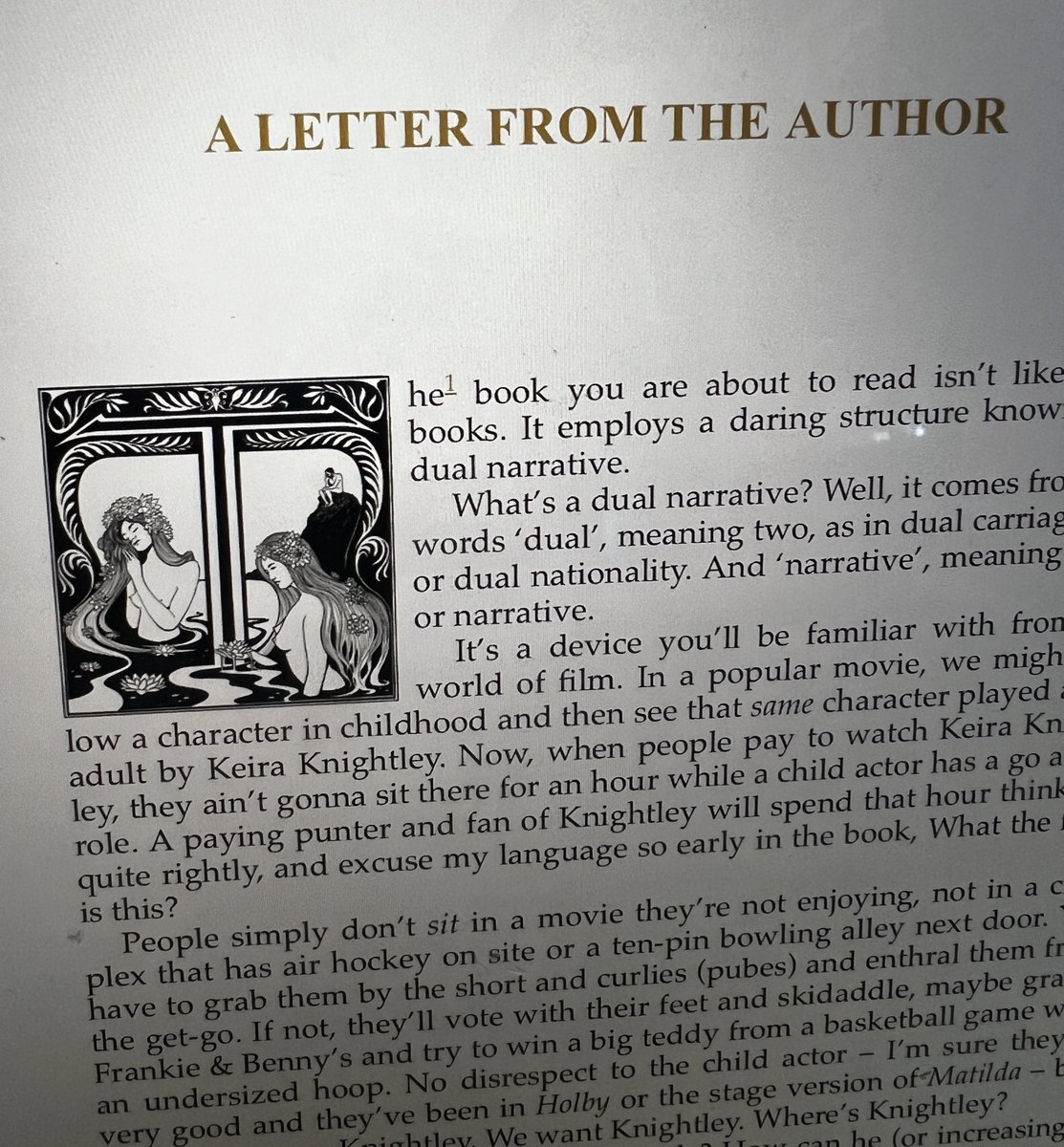 The new Alan Partridge book is so funny, that I’ve been laughing out loud at the first letter. You can’t say that about many books.