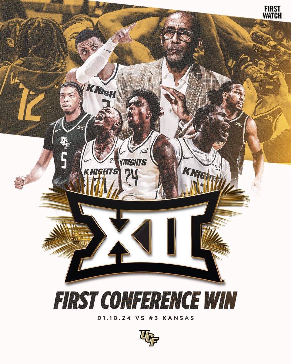 FIRST BIG 12 W ☑️ WHAT A WAY TO EARN IT, @UCF_MBB ‼️