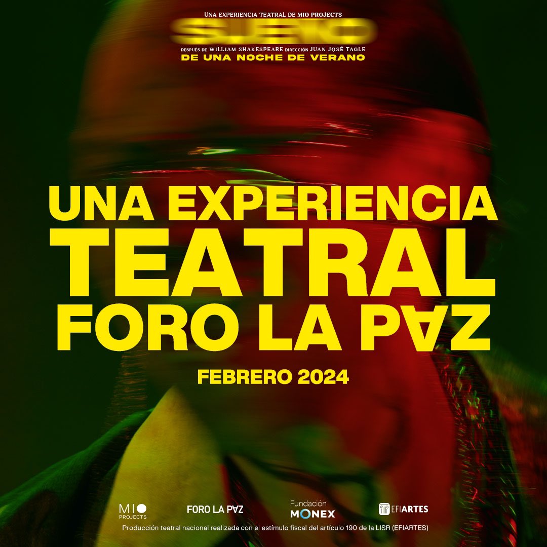SUEÑO de una Noche de Verano es la experiencia teatral que nos regresará las ganas de volver a SOÑAR… 

Prepárate para descubrir al elenco de este clásico no tan clásico... muy pronto…

📍 @ForoLaPazMX 
🎟️ Ya a la venta en taquilla y Passline 
👉🏼 passline.com/eventos/sueno-