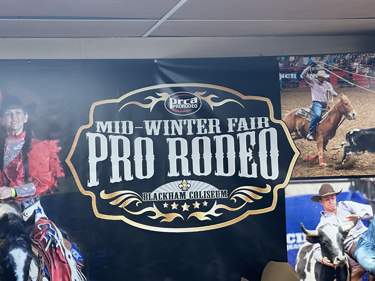 Mustang1071FM's tweet photo. Had a great time at the Harper &amp; Morgan Rodeo Co Press event for the Mid-Winter Fair and Rodeo beginning tomorrow night-Sunday at Blackhawk Coliseum!

Tickets available at https://t.co/vKuZ1erBrT or at the gate! https://t.co/b3hJeTbKxU