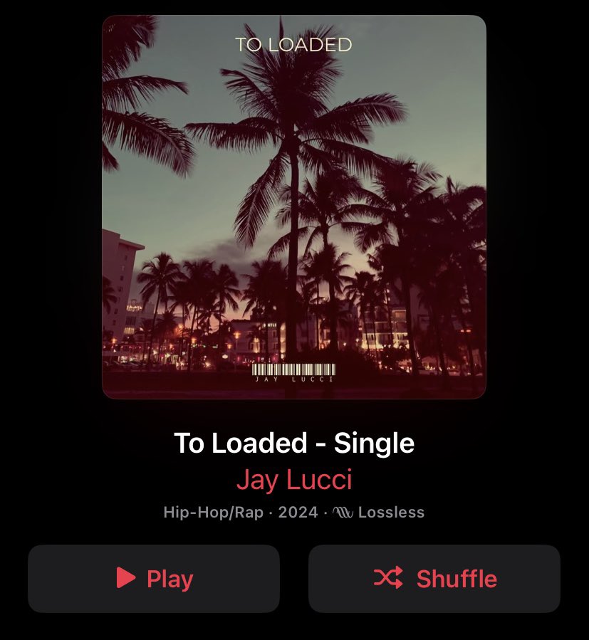 cmjaylucci's tweet photo. Jay Lucci • To Loaded - https://t.co/fLirlMQmuH https://t.co/z872tRrvbI