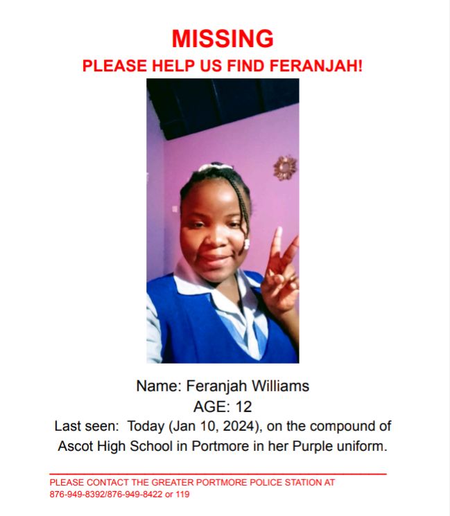MarioGalbertJm's tweet photo. Please help to circulate. My baby cousin is missing. It's now after 9PM and she's still not home from school. Please help us!! https://t.co/9iGAFLAbvc