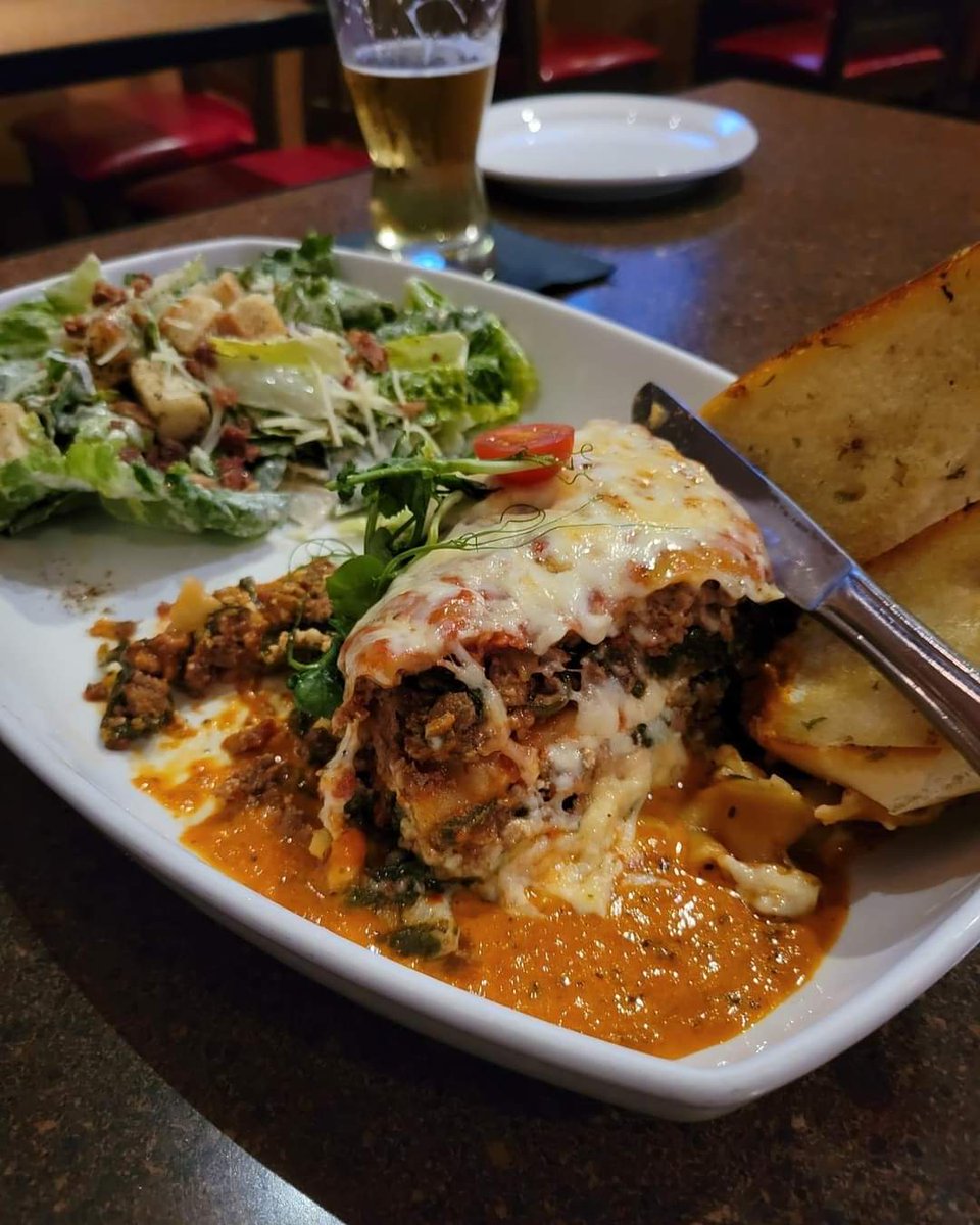 Elk Lasagna 
HomeFire Grill 
Edmonton Alberta