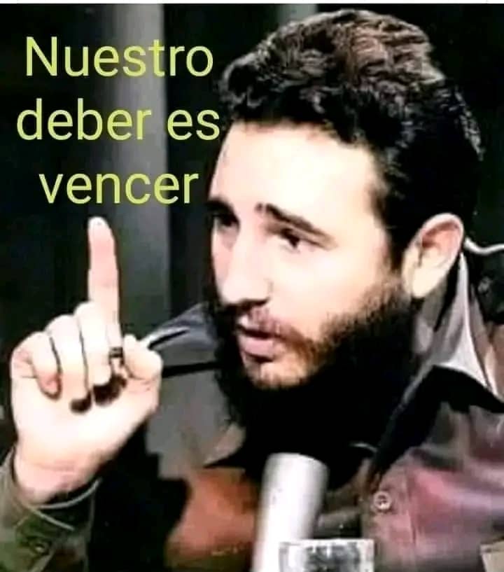 DefendiendoCuba's tweet photo. Miguel Díaz-Canel: “Se pueden convertir los reveses en victoria, superar las adversidades y los retos, eso nos lo ha enseñado la historia de #Cuba, Fidel Castro y Raúl Castro, porque este país no renuncia a hacer realidad sus sueños”.

#EstaEsLaRevolución✨
#DefendiendoCuba🇨🇺💪❤️ https://t.co/lNl2FUF56T