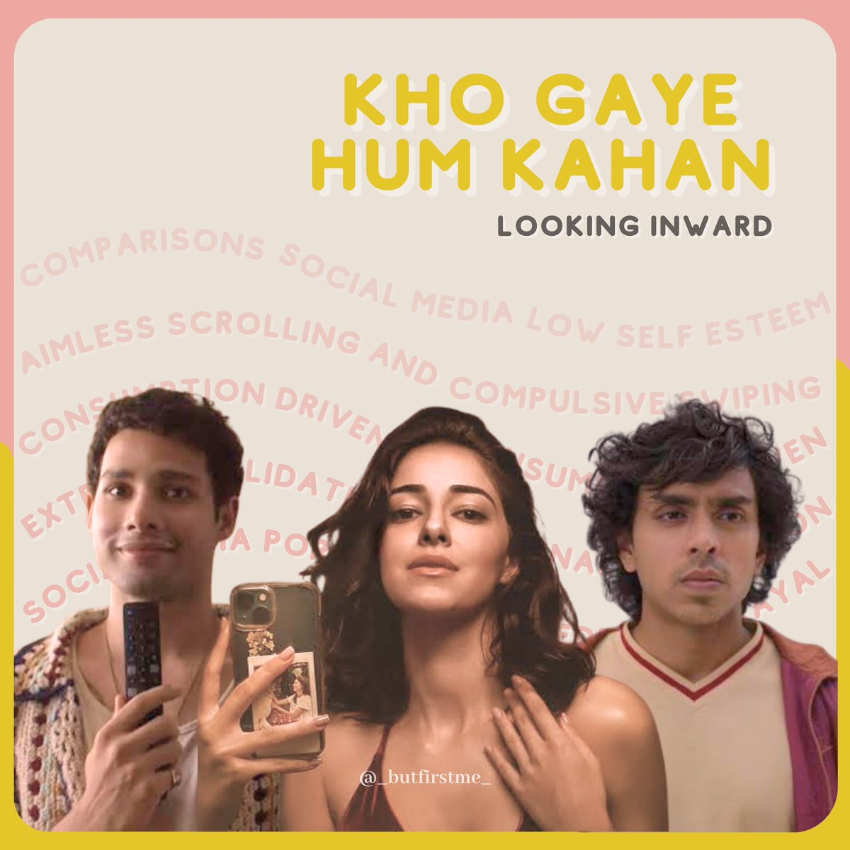 _butfirstme_'s tweet photo. [THREAD]: #KhoGayeHumKahan highlights the pitfalls of #socialmedia with some general themes hitting home for all of us. As a #MentalHealthAdvocate I wanted to share how I cope with those pitfalls and prevent social media from taking a toll on my #wellbeing- https://t.co/TT1tLPPdxi