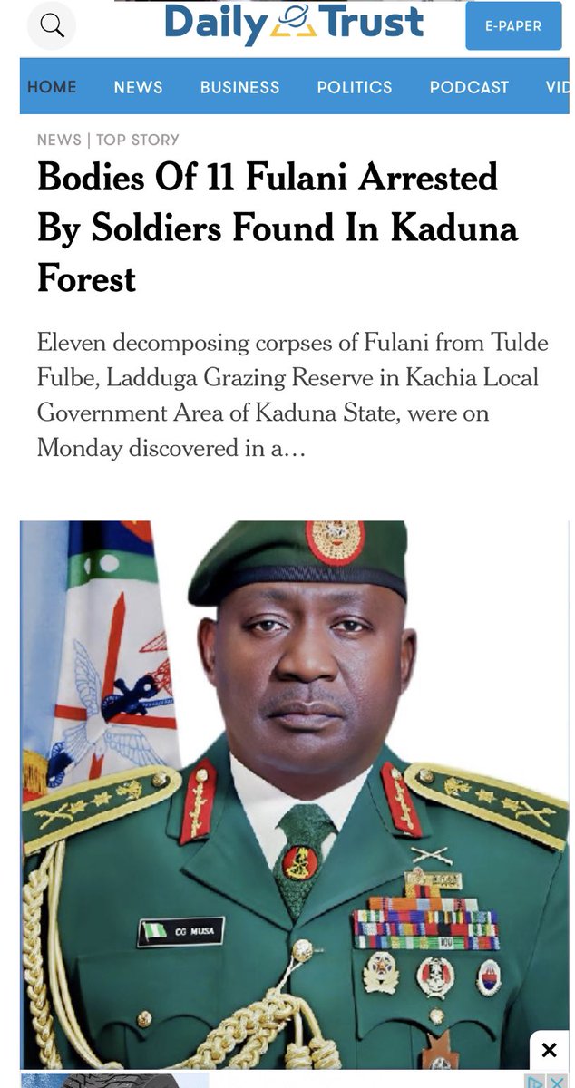 simon_ekpa's tweet photo. This criminal here was busy shouting Simon Ekpa to distract people while he was busy killing Fulanis and dumping their corpses in the forest. 
I made this exposition here on X and finally, evidence is here! 
When we tell you something, believe it https://t.co/5hCnBgLekT
