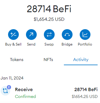 imrananalytics's tweet image. claim $BeFi airdrop