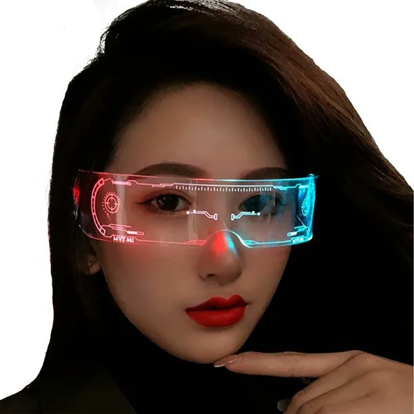 FluidityASMR's tweet image. I just received Light Up Glasses Cyberpunk Led Visor Glasses with 7 Colors and 4 Modes, Luminous Glasses for Halloween Cosplay Party Bar Club Carnival from abdullahwali422 via Throne. Thank you! throne.com/fluidityasmr #Wishlist #Throne
