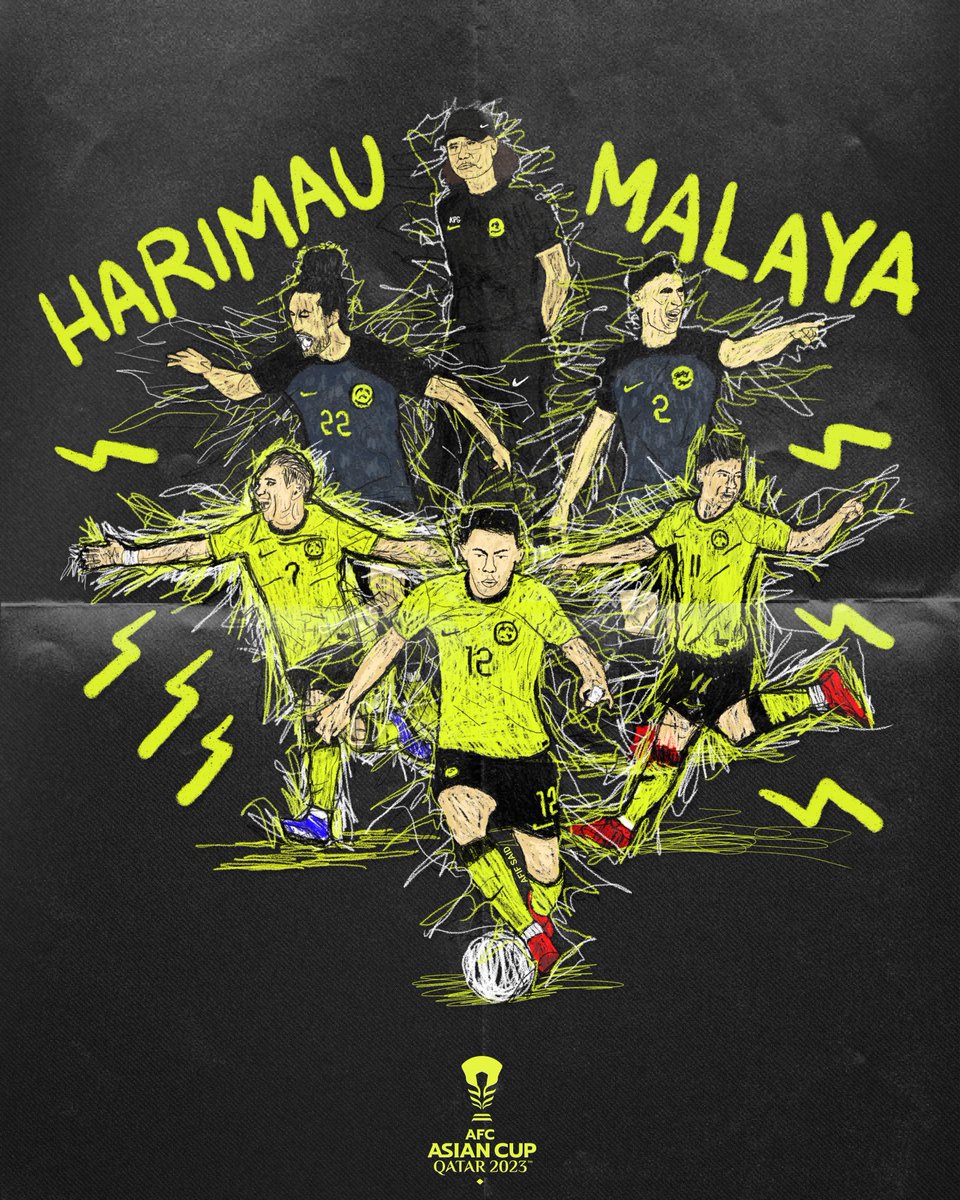 theaxaprojects's tweet photo. Ayuh 🐅

#harimaumalaya #AsianCup2023 https://t.co/zpuCEHA3sP