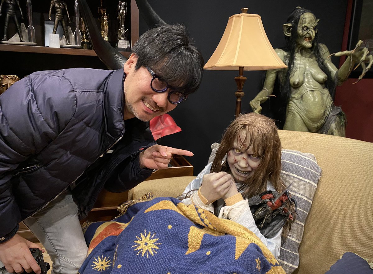 HIDEO_KOJIMA_EN's tweet photo. With my dear friend, Guillermo del Toro. https://t.co/r6yFAjwHtO