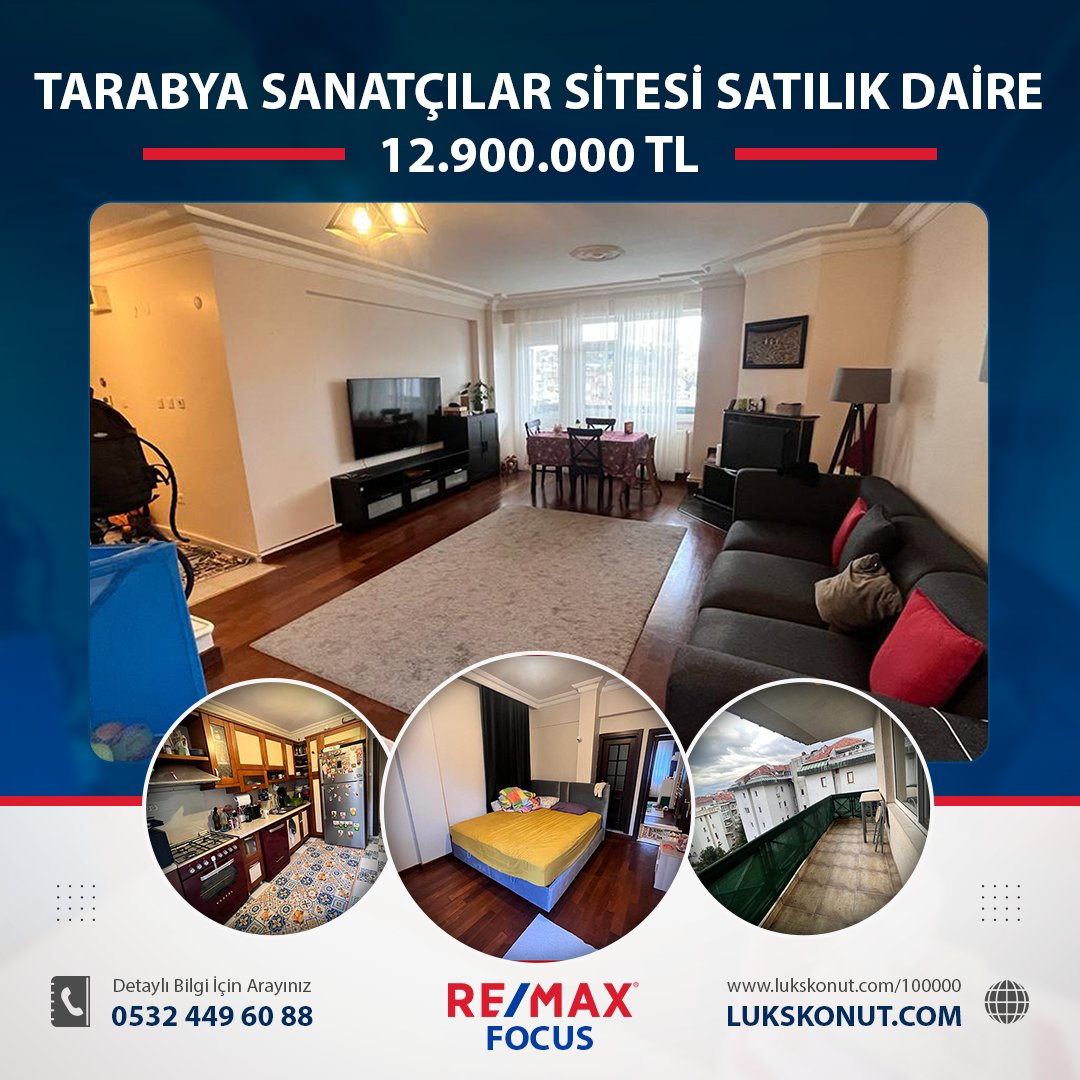 Sarıyer Tarabya Sanatçılar Sitesi Satılık 4+2 230m² Daire.
lukskonut.com/100000

#remax #remaxtürkiye #remaxturkiye #emlak #istanbul #sarıyer #tarabya #sanatçılarsitesi #satılıkdaire #satilikdaire #lukskonut #lükskonut #coldwellbanker #century21 #turyap #kellerwilliams
