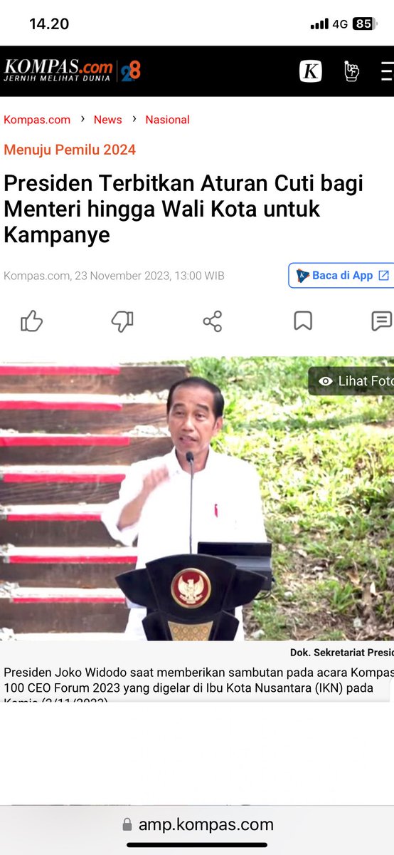warisp_warisp1's tweet photo. @WagimanDeep212_ @basuki_btp Payah tak punya bapak Presiden, terbitkan aturan cuti Komut. https://t.co/KS8Xuda0cj