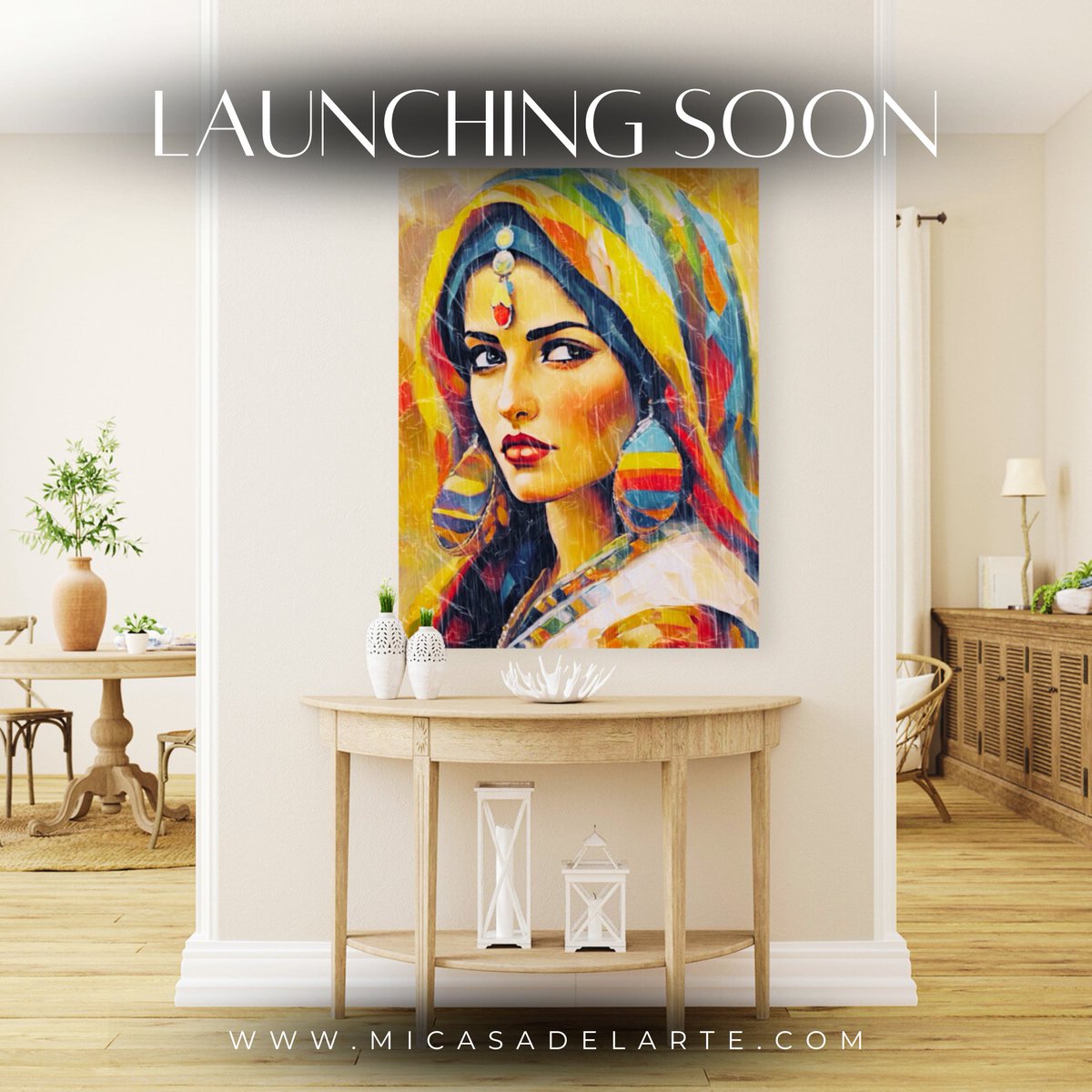 MicasaDelarte's tweet photo. MICASA DELARTE - LAUNCHING SOON - Sign up now and receive 10% discount on your first purchase.
.
.
.
.
.
.
.
#micasadelarte #art #artprint #artprintsforsale #artprints #artprintsonline #aiart #abstractart #berberart #modernart https://t.co/fDpEz2morZ