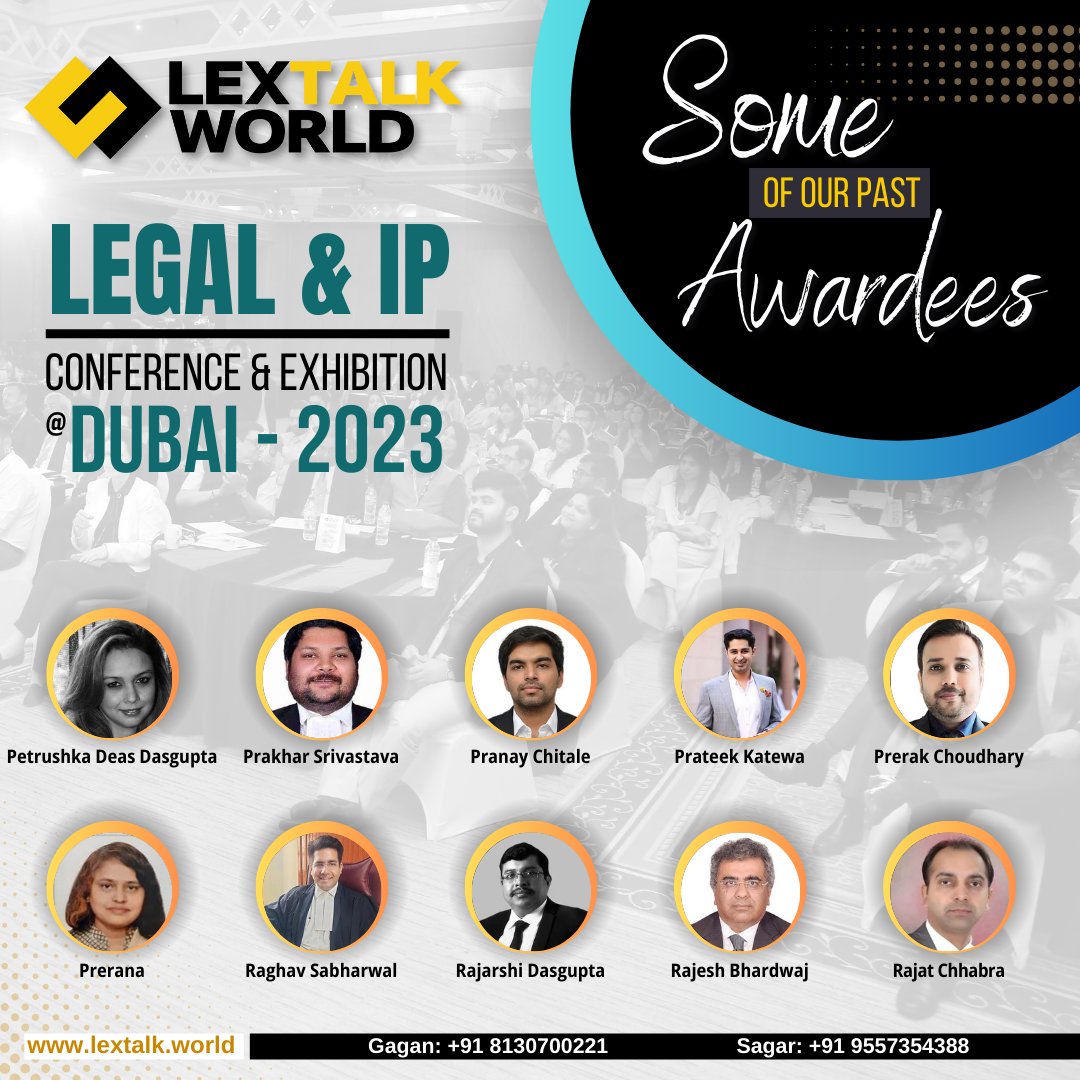 lextalkworld's tweet photo. Happy New Year to the Legal Fraternity! 🎉 In 2023,
@Lextalkworld
thrived with the success of the 4th Global Conference in Dubai. Grateful for the esteemed participants and congrats to LexFalcon Global Awardees like Petrushka deas Dasgupta, Prerana and others. 📷#LexTalk https://t.co/MxmBn7ZR1m