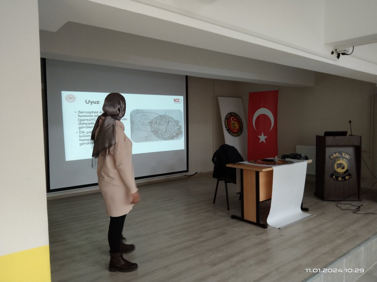 farukkurt55's tweet photo. Öğrencilerimize UYUZ HASTALIĞI hakkında bilgilendirme yapıldı. https://t.co/b9w5pFBi34