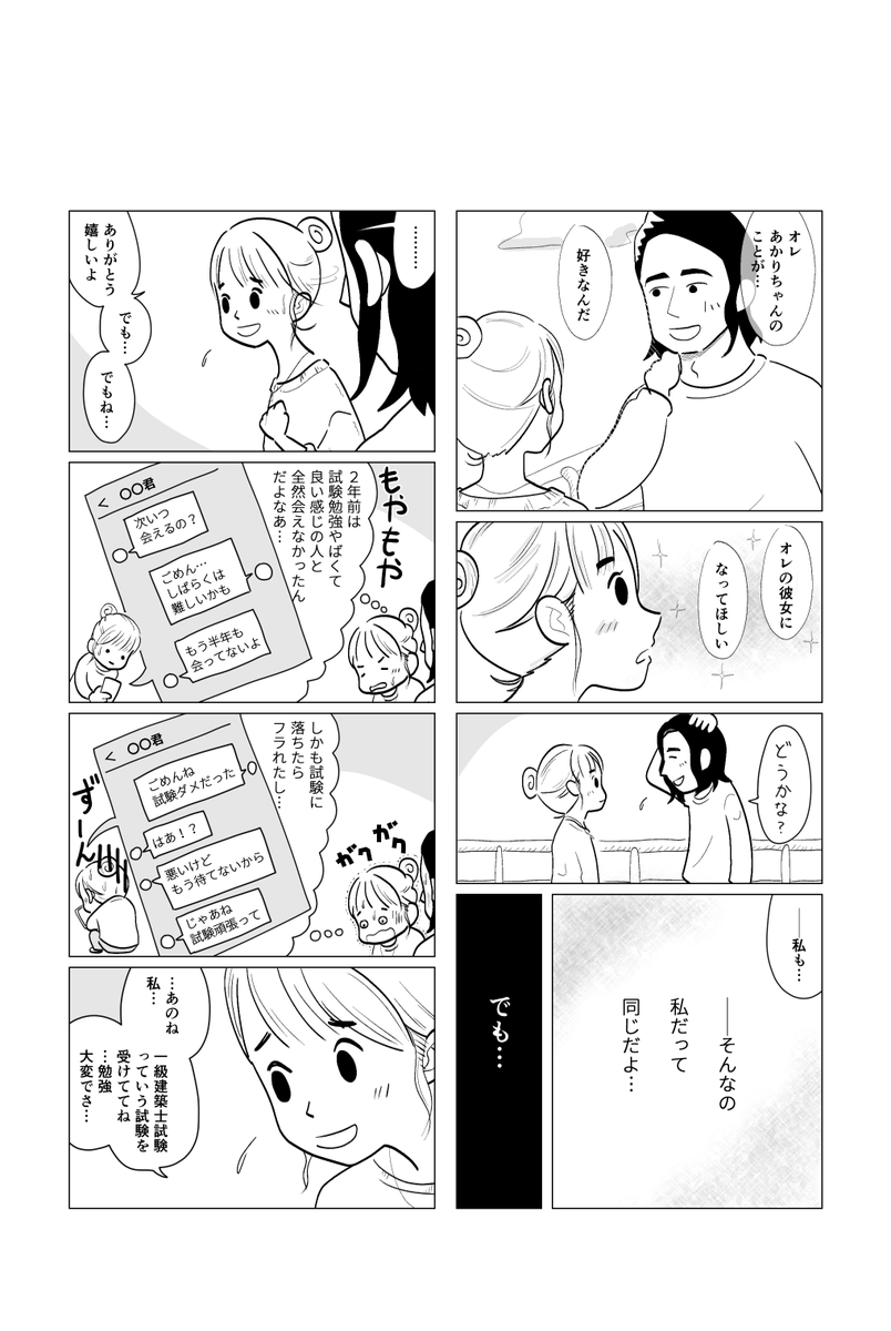 一級建築士に合格したら付き合いたい二人 1