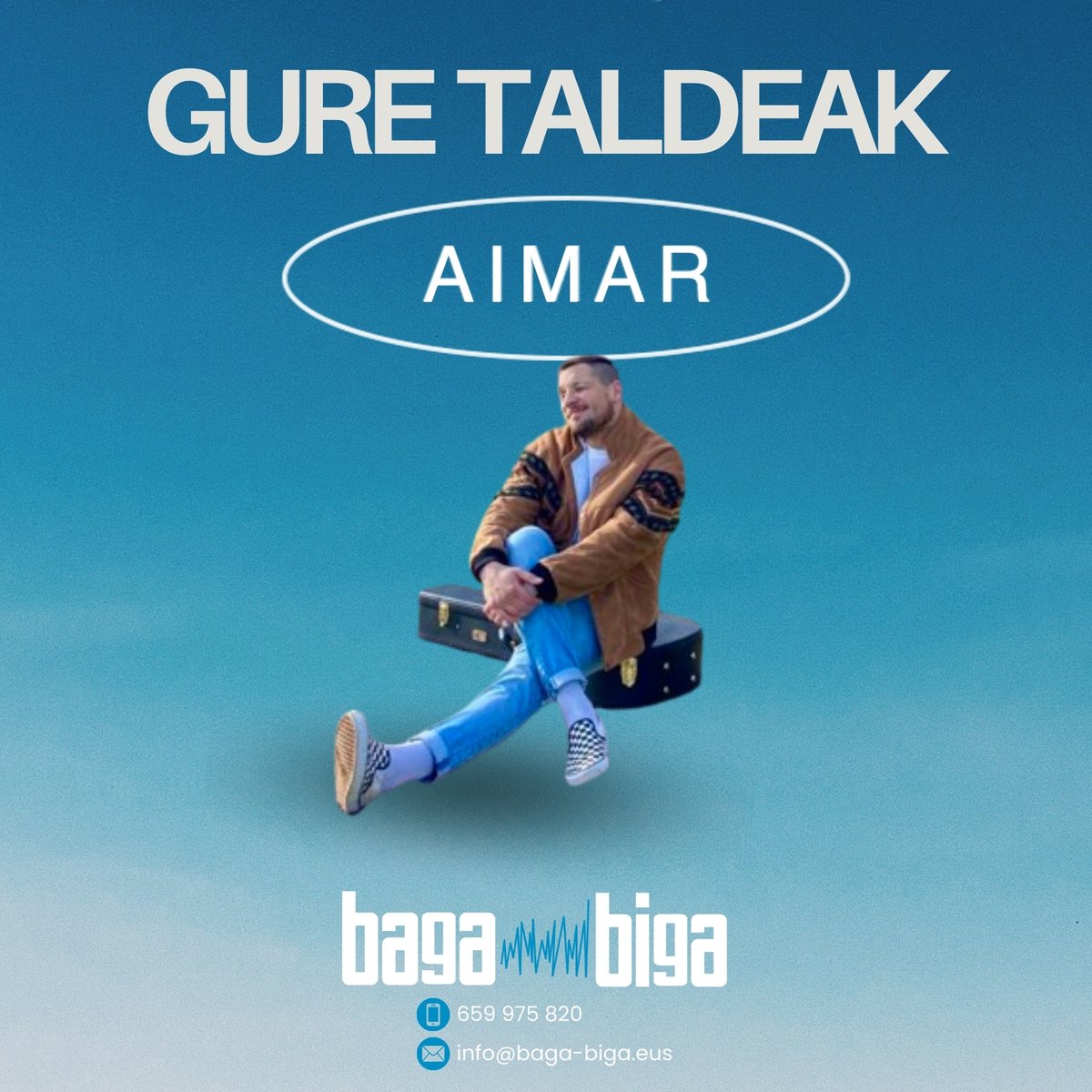 💜🎶 Aimar🎶💜
🔸YouTube:  acortar.link/w7TAQs
🔹Spotify: acortar.link/EfEtEK
▪️ 𝐊𝐨𝐧𝐭𝐫𝐚𝐭𝐚𝐳𝐢𝐨𝐚 𝐢𝐫𝐞𝐤𝐢𝐭𝐚 || 𝐂𝐨𝐧𝐭𝐫𝐚𝐭𝐚𝐜𝐢ó𝐧 𝐚𝐛𝐢𝐞𝐫𝐭𝐚 ▪️
☎ 659975820
📧 info@baga-biga.eus
#taldea #grupo #aimar #management #bagabiga