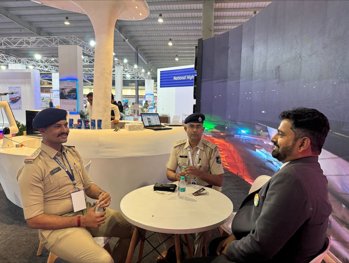 kody_technolab's tweet image. Guardians of the Galaxy! The interaction of police and army forces with our #surveillancerobot, Athena at #VGGS2024 symbolizes the future of safety and #technology working hand in hand.

kodytechnolab.com/vibrant-gujara…

#VibrantGujarat2024 #SecurityRobot #Robot #GatewayToTheFuture