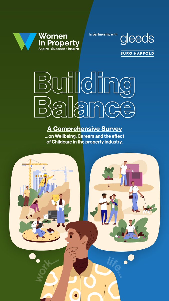 WIP Balance is LIVE. Help us to improve the way we work in the construction and property industry. Please take the survey + share on your social media platforms. #WIPBuildingBalance Survey: smartsurvey.co.uk/s/B2JUS1/ @WomeninpropertySW @burohappold @helen James