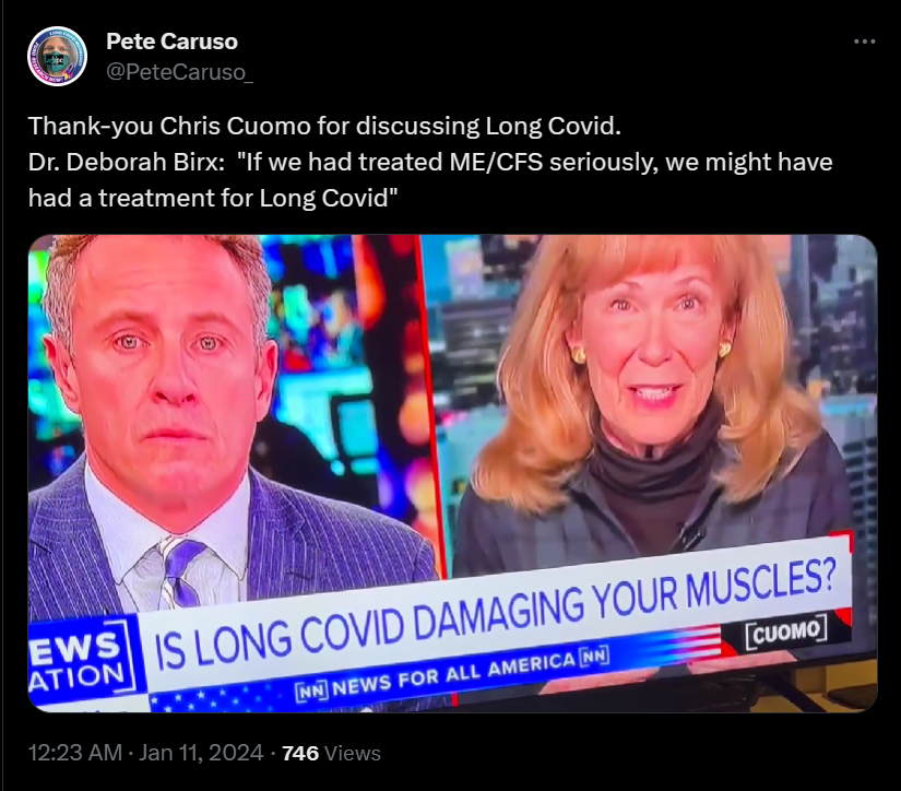 MECFSNanoneedle's tweet image. My head right now? Can we put it on billboards, coffee mugs, and t-shirts ----- no idea how to do that from bed? OMG...Make it happen. #MECFS #LongCovid #ChrisCuomo