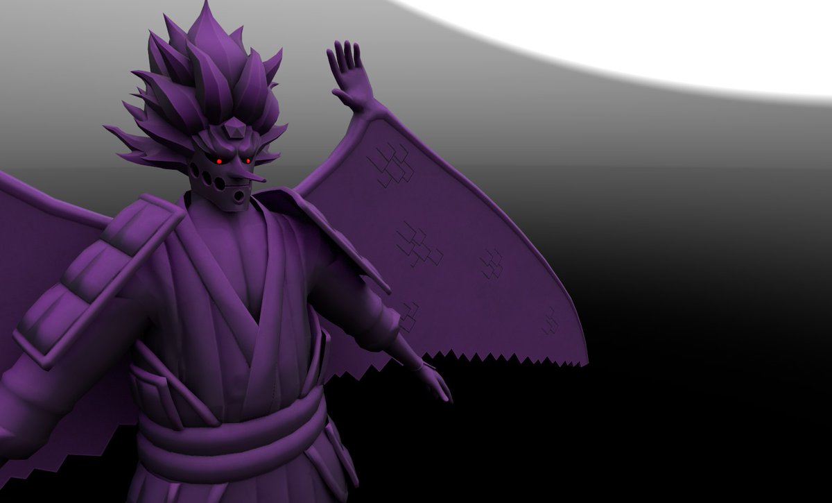 Good way to start off 2024
Here is a Susanoo 3d Model

#Roblox #Robloxdev #blender