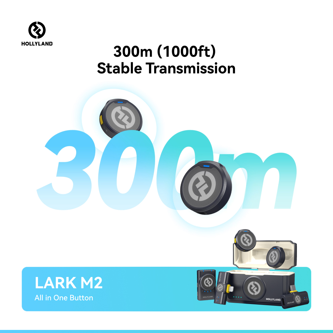 Hollyland Technology on X: 2️⃣ Another batch of LARK M2 digital wireless  microphone key features. 🎙🤩 #AllinOneButton 👉Learn more:   #NewProduct #LARKM2 #AllinOneButton #buttonmic  #Hollyland #HollylandTech