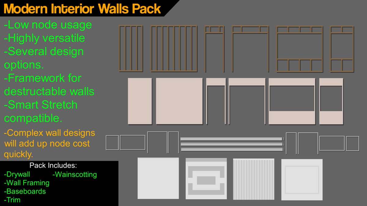 Pretty happy with where the pack is now. Any more and the number of figures would be getting out of hand. This sets a framework together and gives plenty to work with for now. Gonna just do a quality check then submit on the #sticknodes site. Progress is being made.