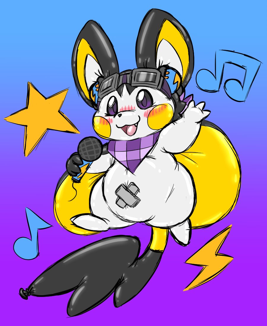 BuoyantBliss's tweet image. I&apos;m Bliss, and I&apos;m a balloon emolga, but on the dance floor, you can call me DJ EcStatic! It&apos;s time to pump up the jam and amp things up, feel the electricity in the air!~