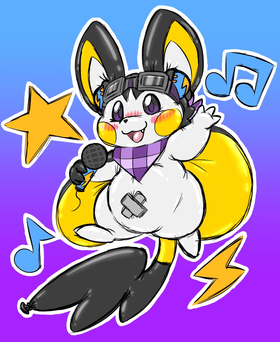BuoyantBliss's tweet image. I&apos;m Bliss, and I&apos;m a balloon emolga, but on the dance floor, you can call me DJ EcStatic! It&apos;s time to pump up the jam and amp things up, feel the electricity in the air!~