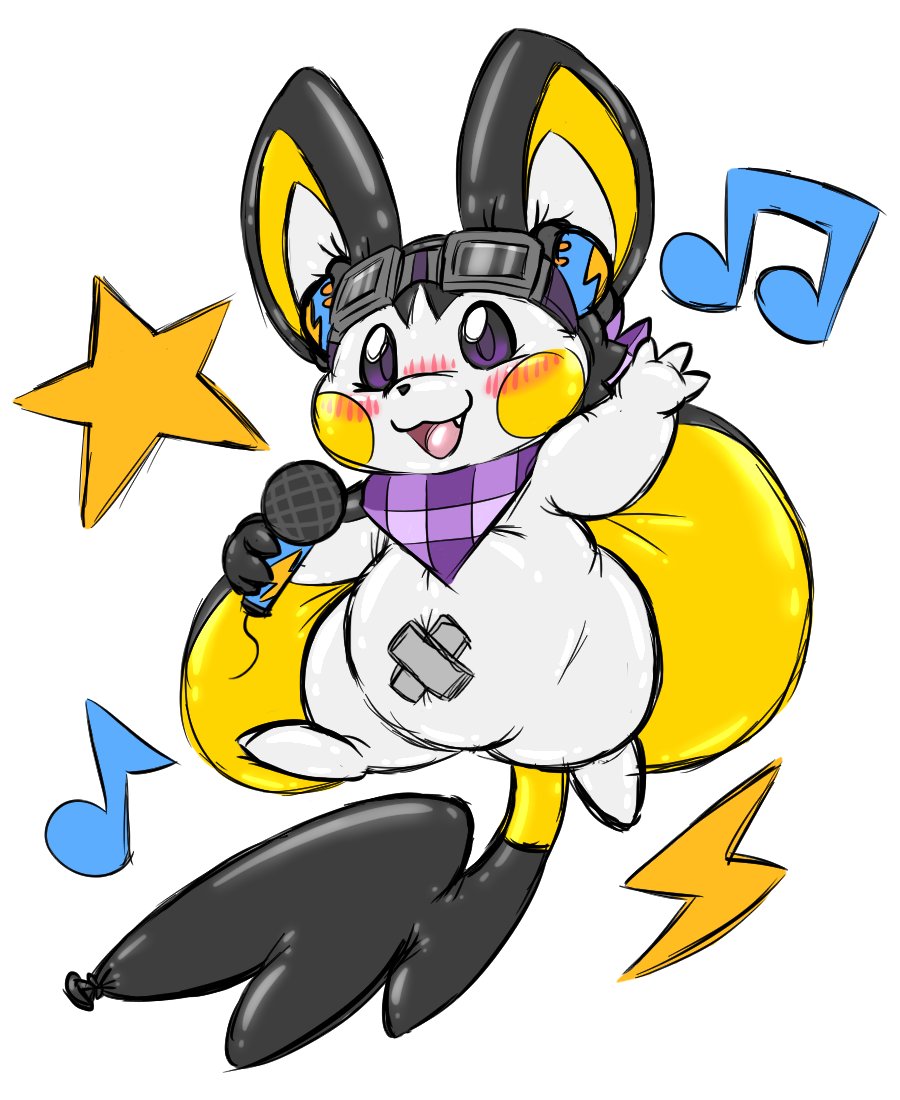 BuoyantBliss's tweet image. I&apos;m Bliss, and I&apos;m a balloon emolga, but on the dance floor, you can call me DJ EcStatic! It&apos;s time to pump up the jam and amp things up, feel the electricity in the air!~