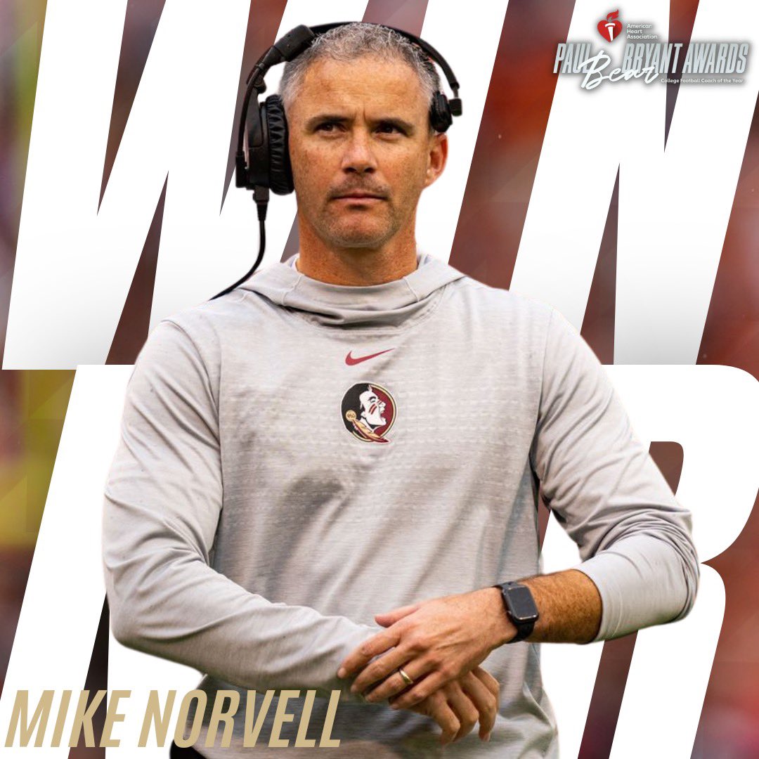 2023 Paul “Bear” Bryant Coach of the Year