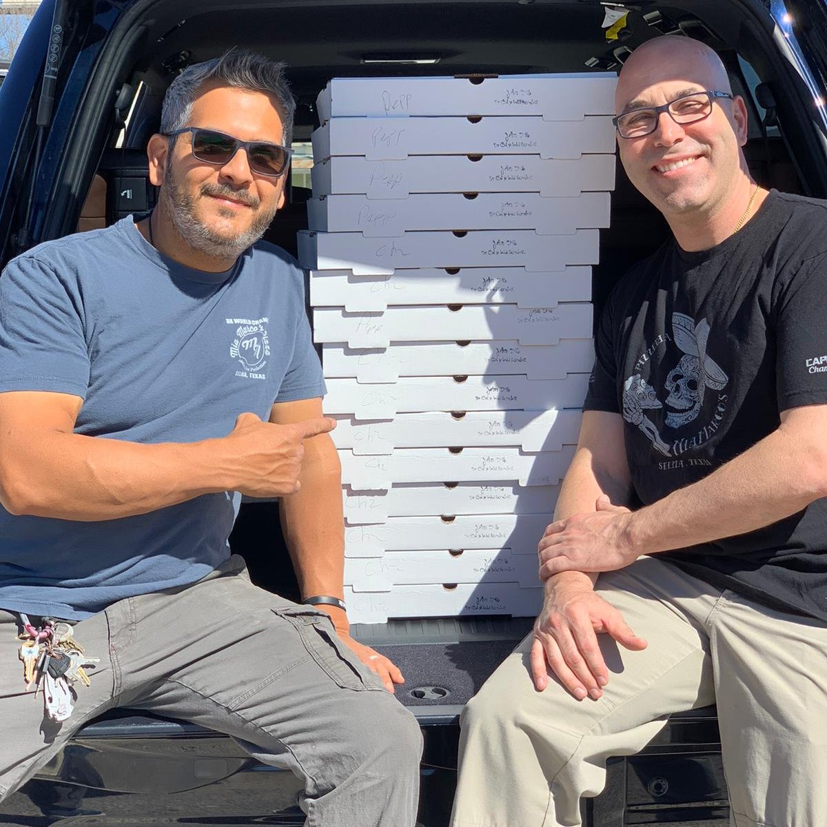 SliceOutHunger's tweet photo. This National Pizza Day, join hundreds of #pizzerias nationwide as they load up and deliver pizzas to local hunger relief centers🍕🚗 Be a slice of the solution and fight hunger in your pizzeria's neighborhood! Register for #PizzaAcrossAmerica now: https://t.co/2VAPFjUsYW https://t.co/VxnRaQzYM3