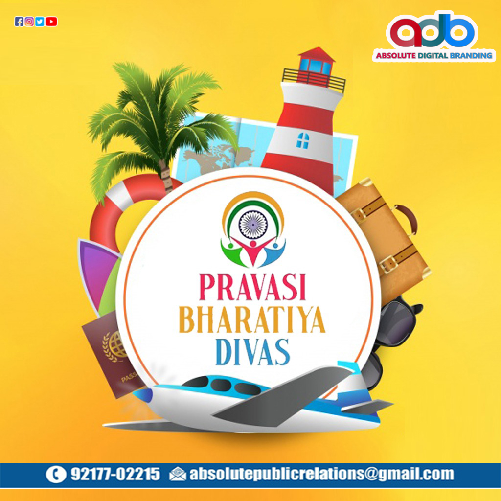 ABSOLUTESBRAND's tweet photo. NRI or Pravasi Bharatiya Divas observed every year on 9 January to mark the
contribution of the overseas Indian community towards the development of India.
#nri #pravasibharatiyadiwas #pravasi #pravssbharatiya By https://t.co/mgBNPI6q7M
#Marktingstrategy #SEObrandingagency https://t.co/xQREL4c92P