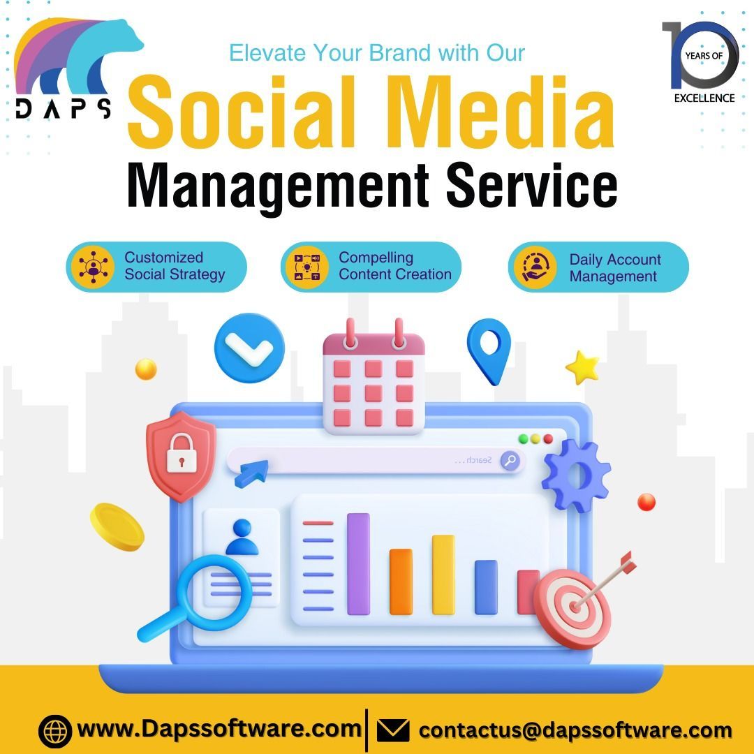 DapsSoftware's tweet image. Social media marketing can be a game-changer for #schools and #businesses alike. It offers a unique opportunity to connect with a wider audience and promote your brand or message effectively. achieve your goals.
#SOFTWAREDEVELOPENT #SOCIALMARKETING #DIGITALMARKETING